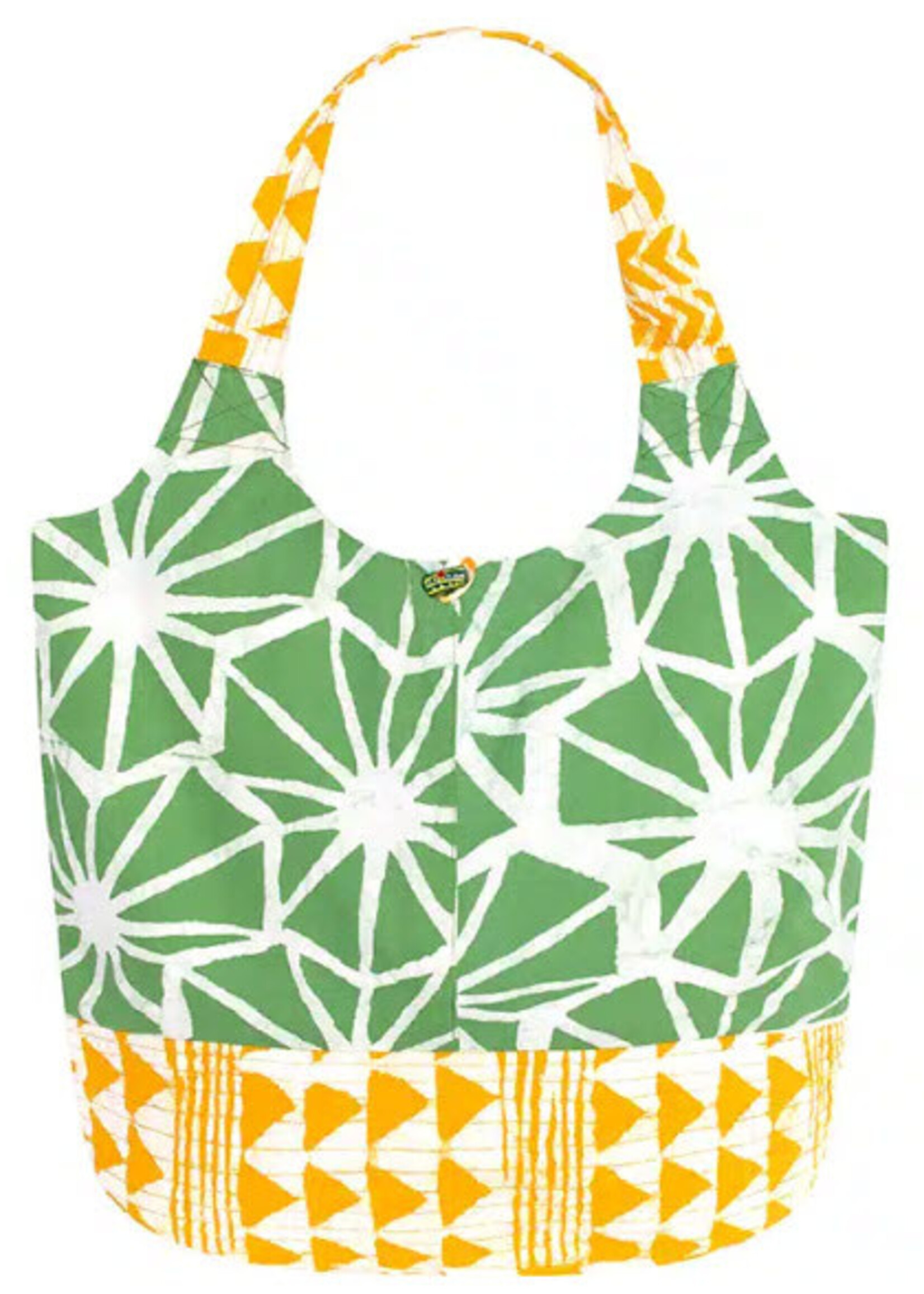 Global Mamas TS Tiles-Olive Bucket Bag
