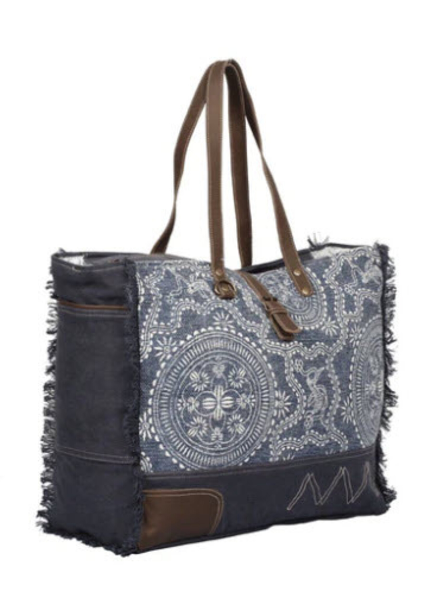 Myra Bag Sylvan Blue Weekender Bag
