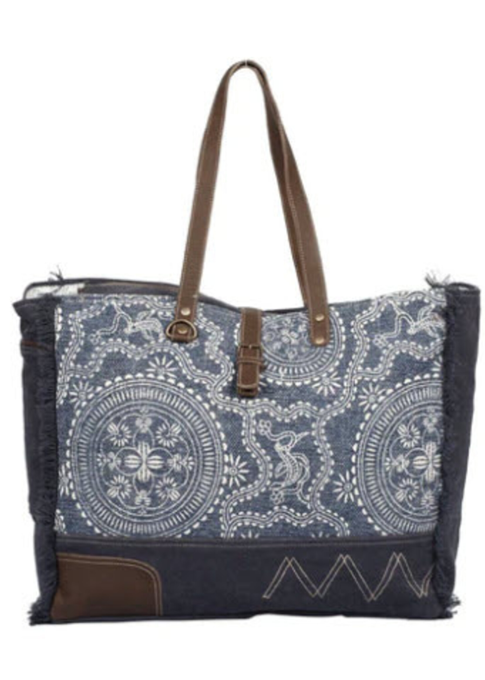 Myra Bag Sylvan Blue Weekender Bag