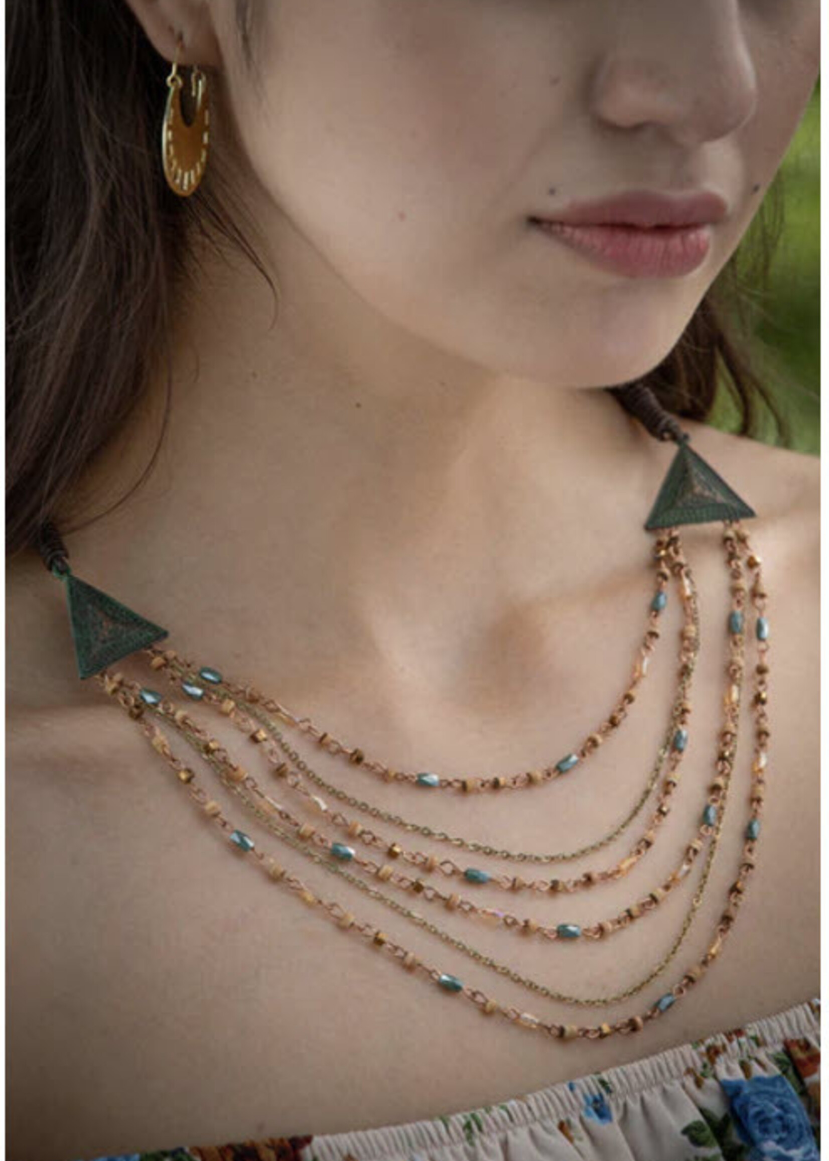Myra Bag High Strung Layered Necklaces