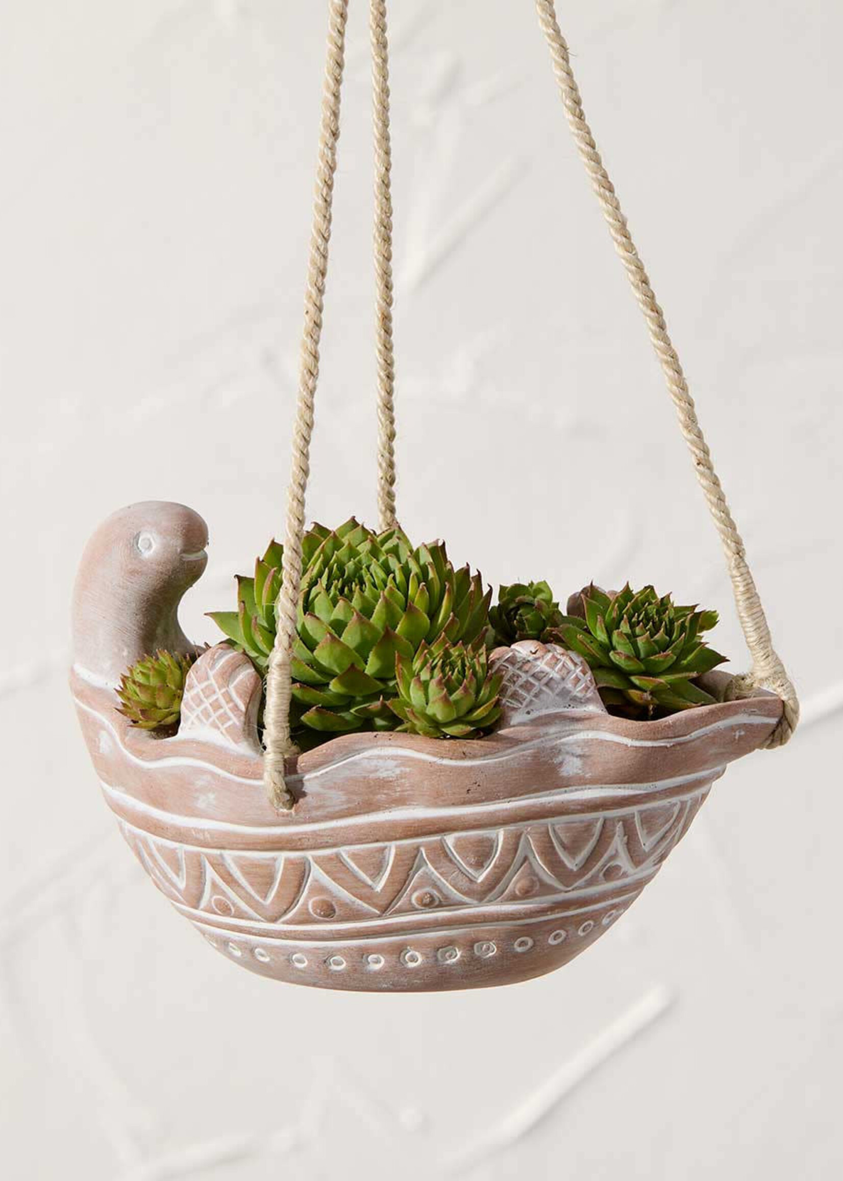SERRV Tiny Turtle Hanging Planter