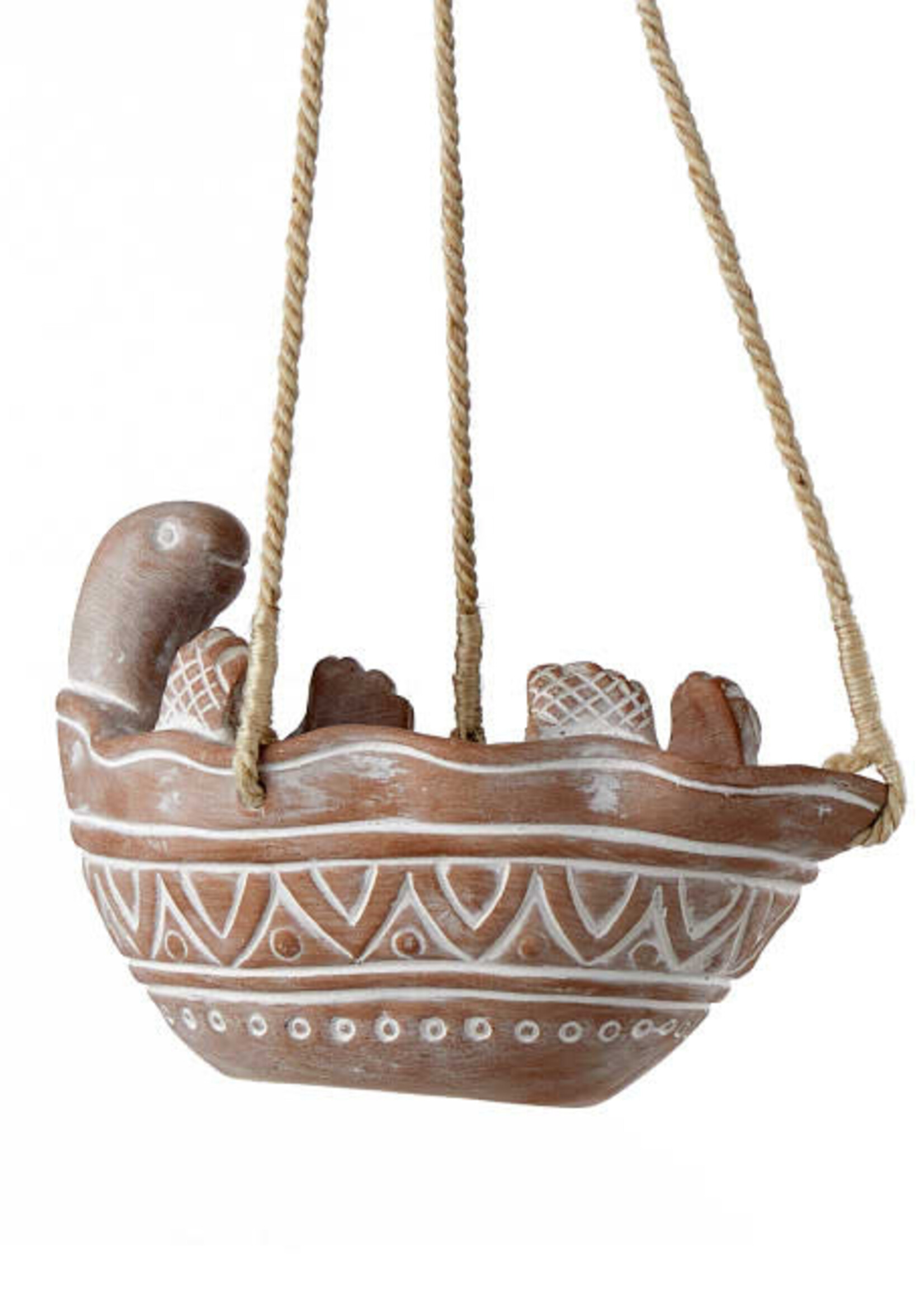 SERRV Tiny Turtle Hanging Planter