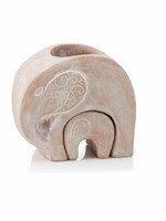 SERRV Elephant Family Planters