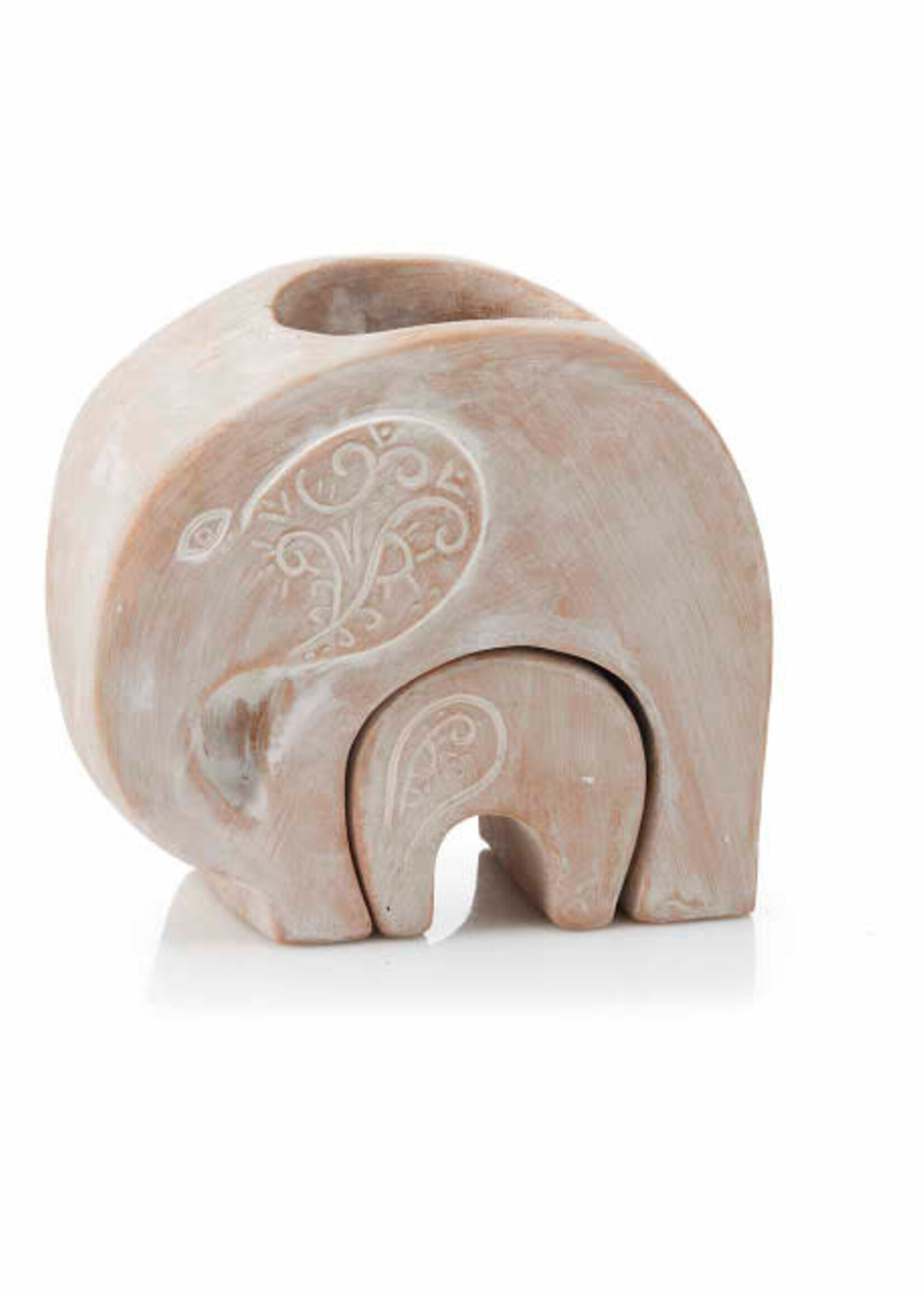 SERRV Elephant Family Planters
