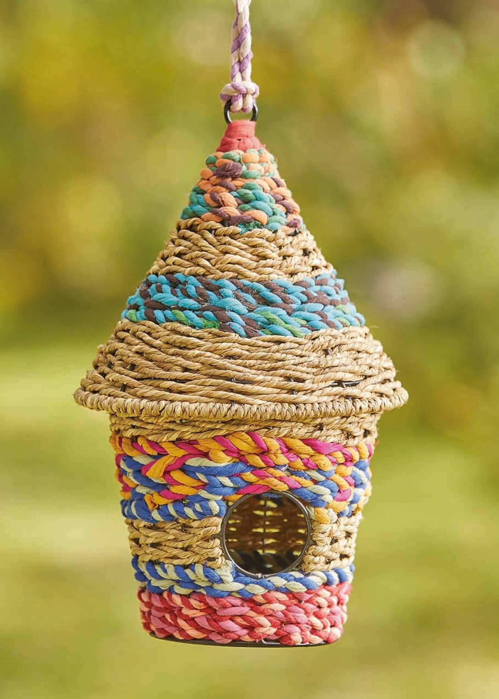 SERRV Aribo Basket Birdhouse