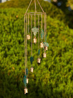 SERRV Turning Leaves Metal Wind Chime