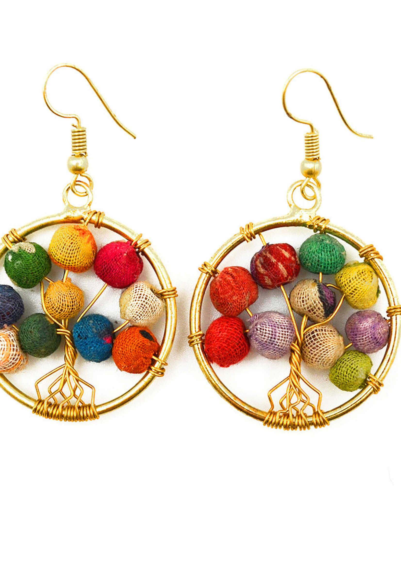 Aasha tree of life earrings