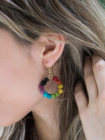 Aasha small circle earrings