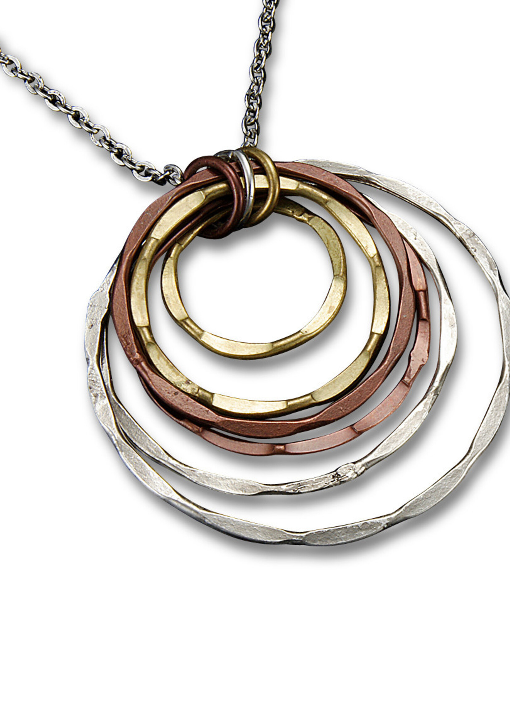 Graduated Circles Necklace