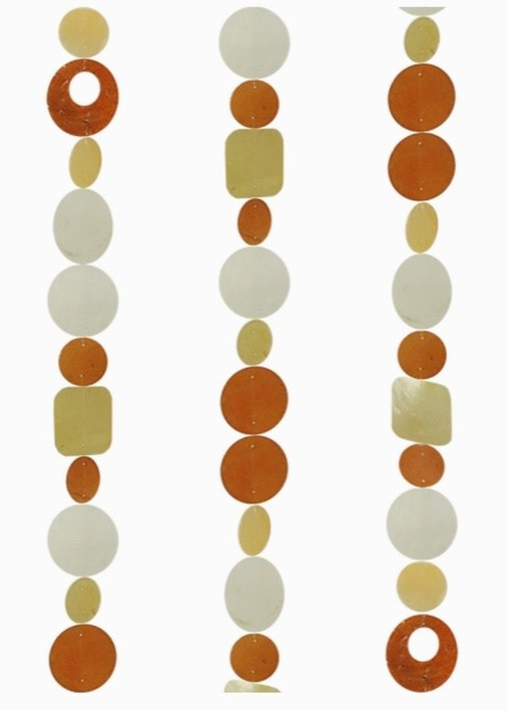 Capiz Shell Strand - Spice