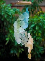 Capiz Shell Spiral Chime - Fresh Mix