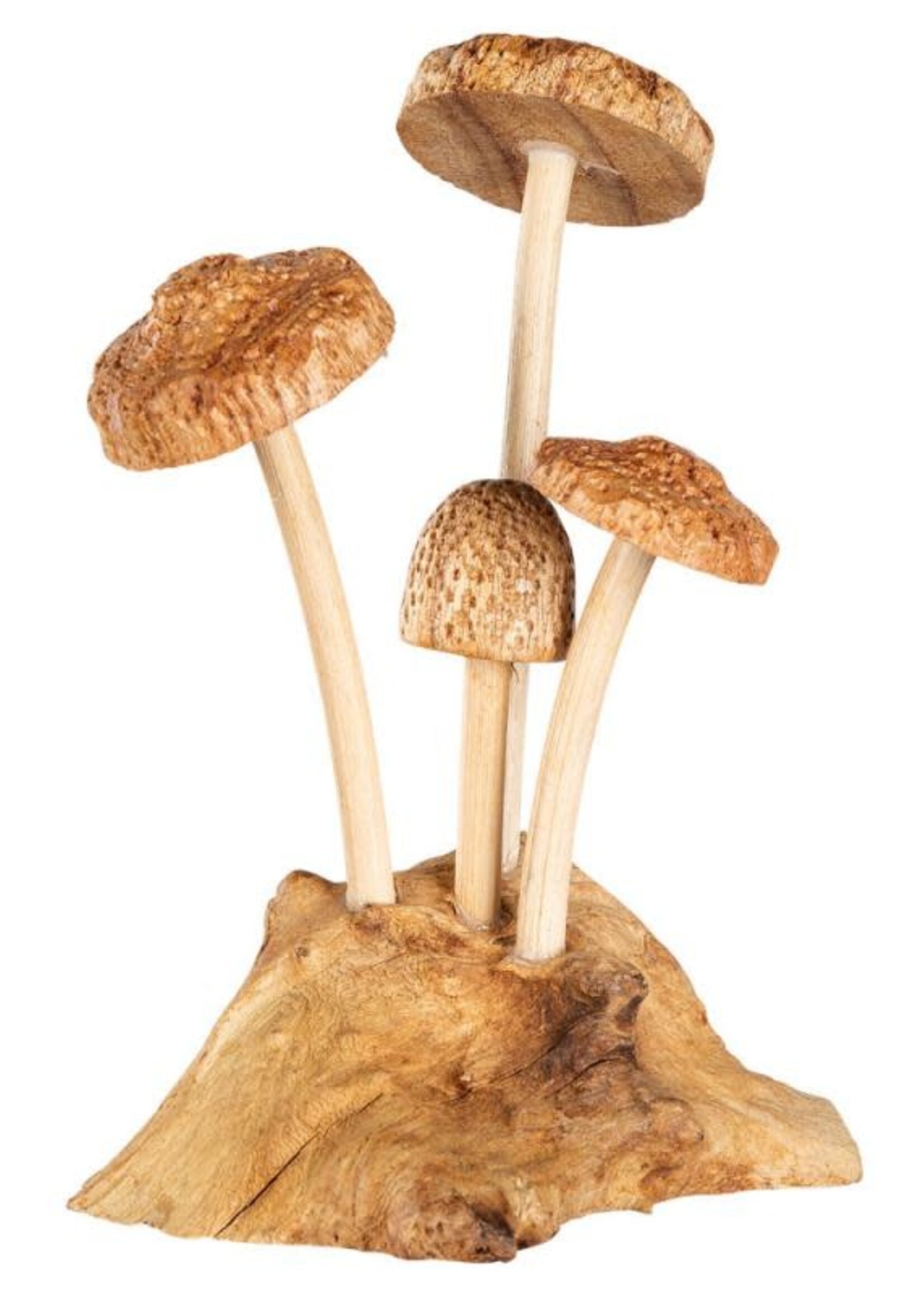 Four mushroom w/base