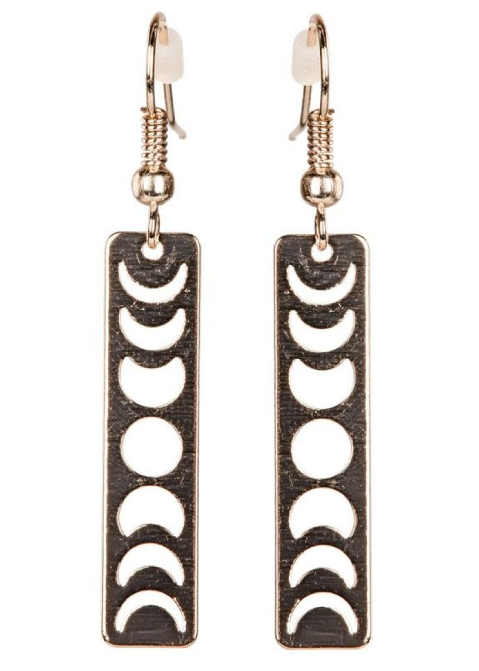 Moon phases earrings