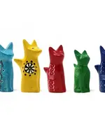 Global Crafts Soapstone Mini Sitting Cats