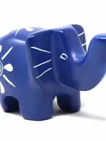 Global Crafts Medium Soapstone Elephants