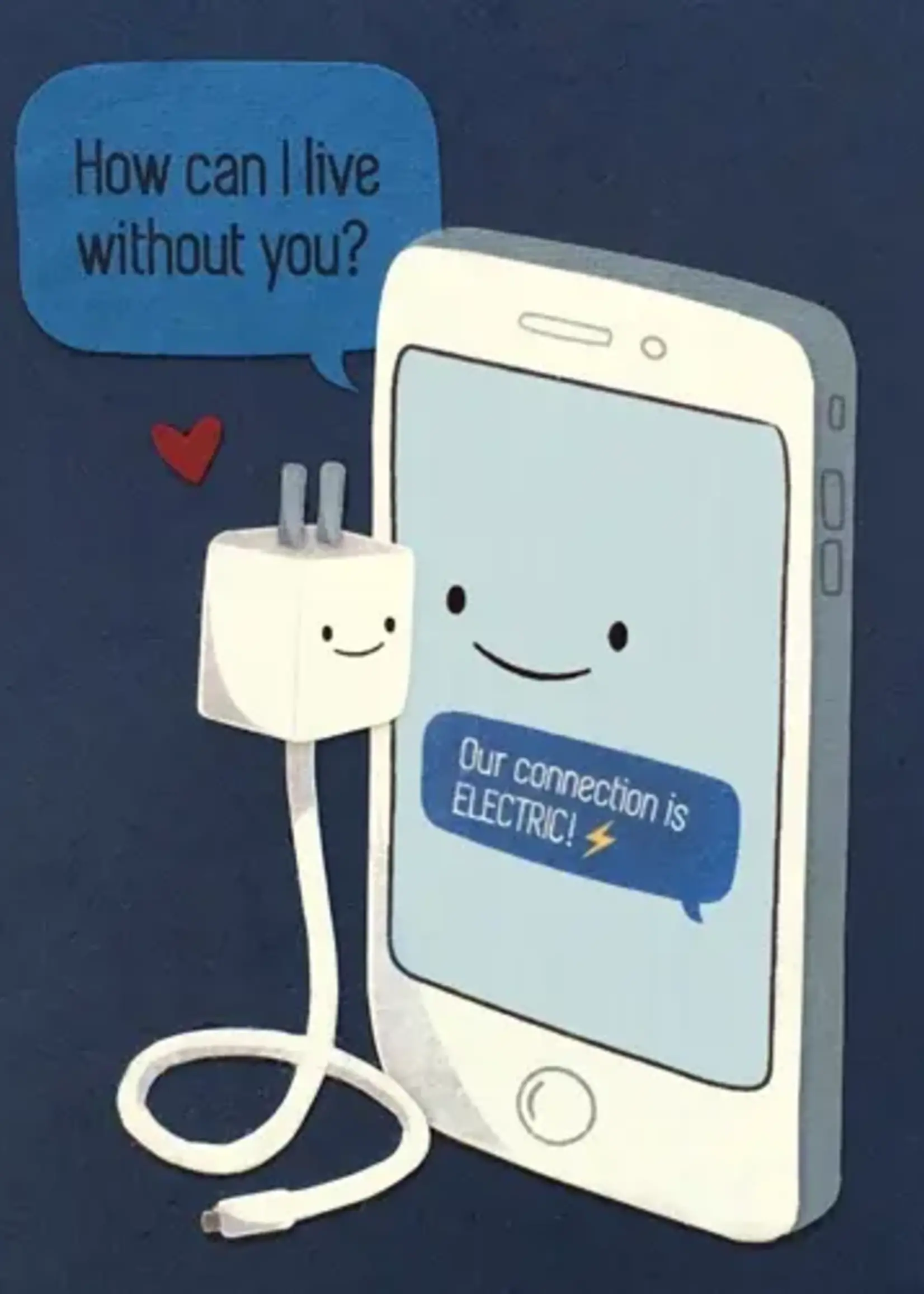 Good Paper Modern Phone Love