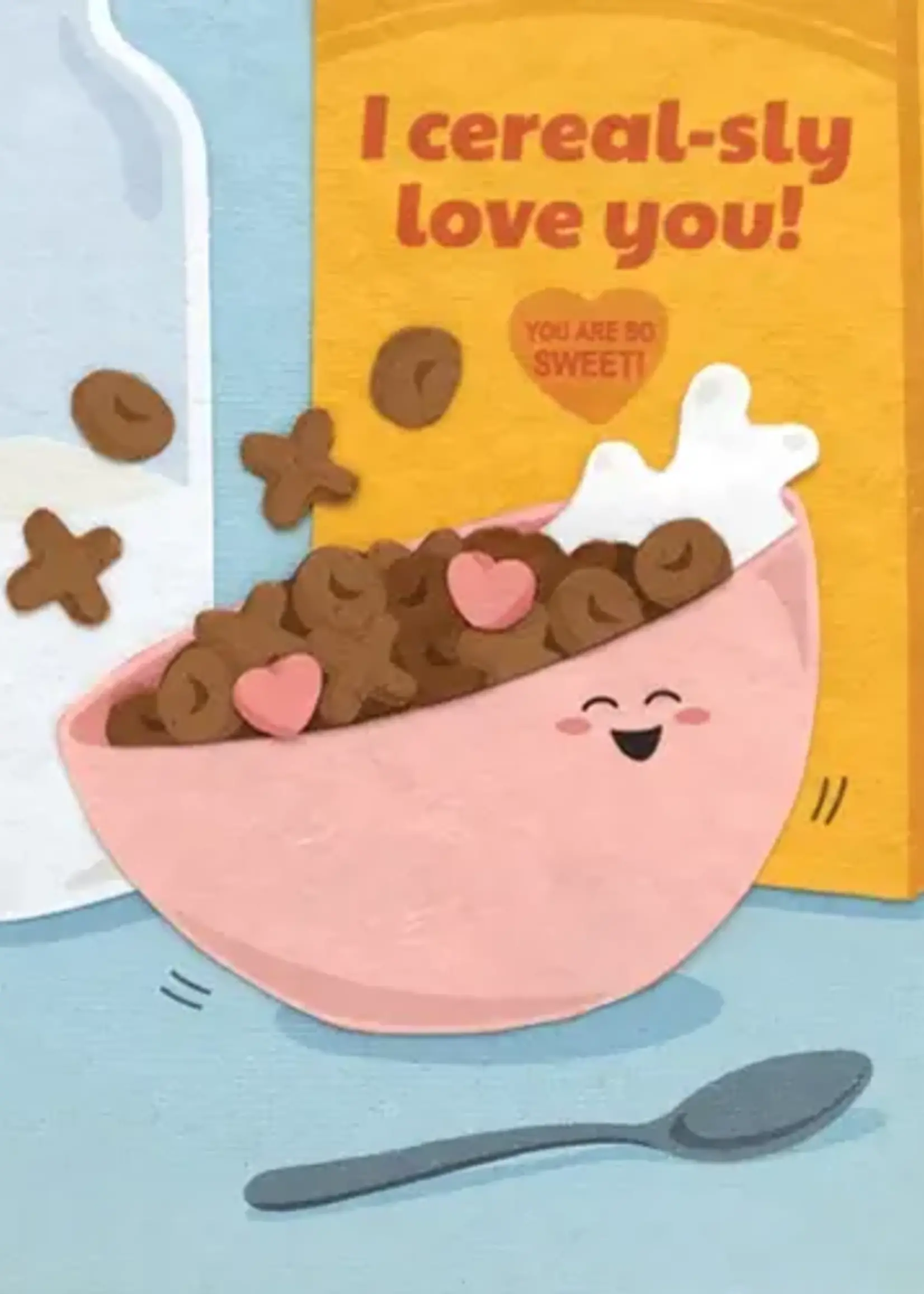 Good Paper Cereal-sly Love You Card
