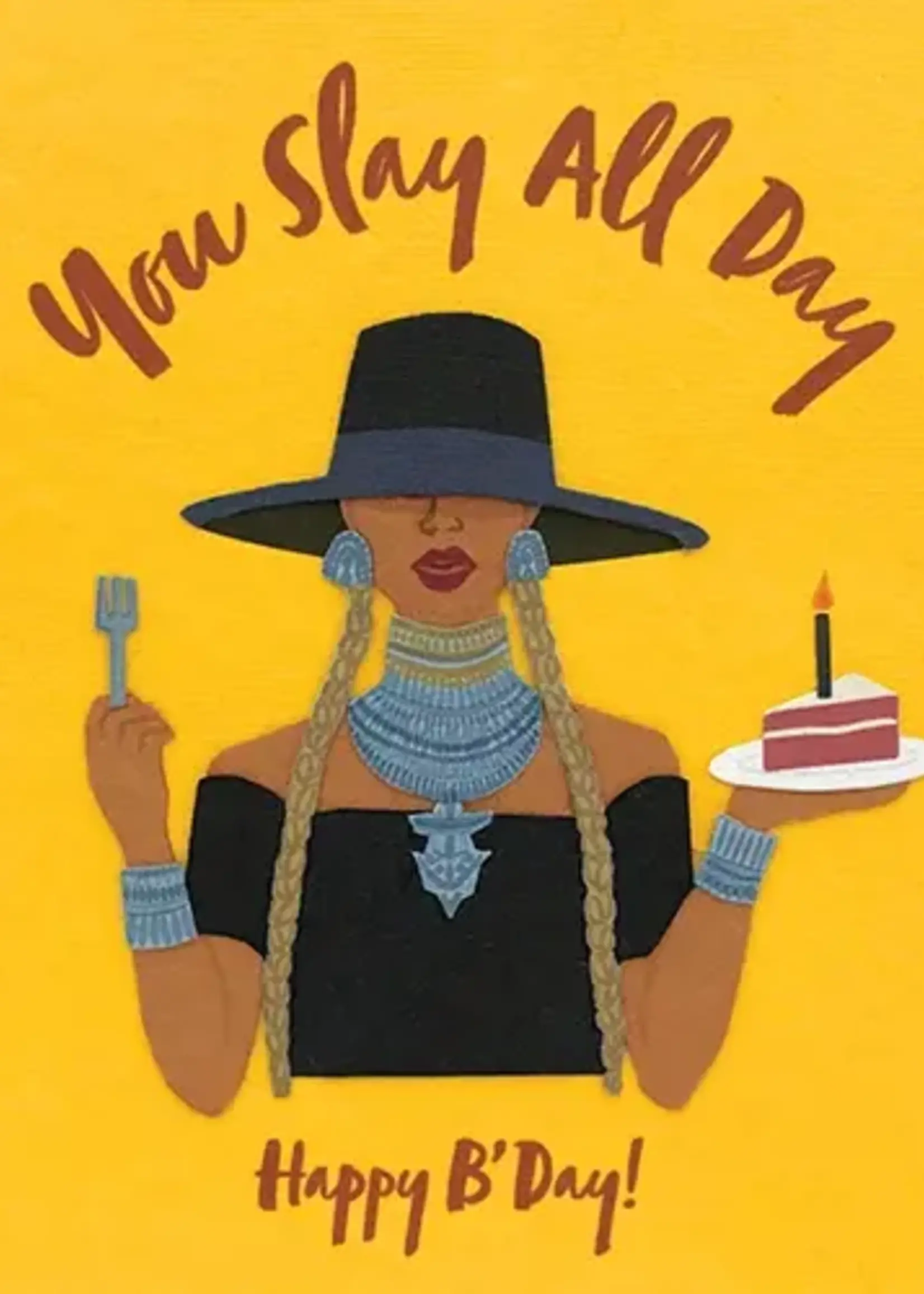 Good Paper Slay All Day Birthday Card