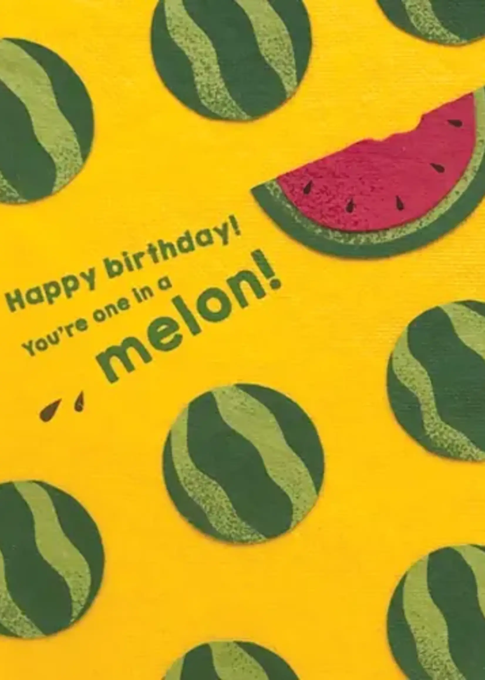 Good Paper One Melon Birthday Card