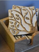 Mira Fair Trade Tree of Life Coasters (set of 6)