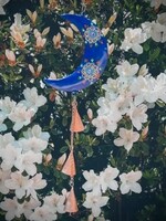 Mira Fair Trade Cosmic Blue Moon Chime