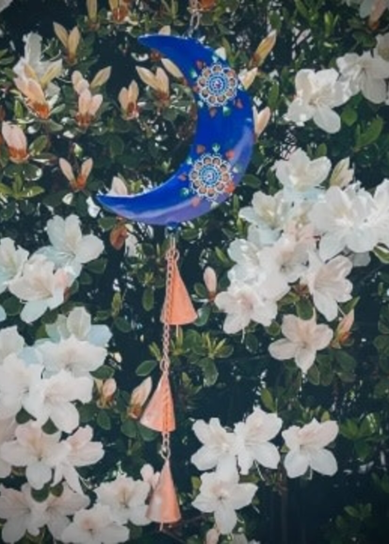 Mira Fair Trade Cosmic Blue Moon Chime