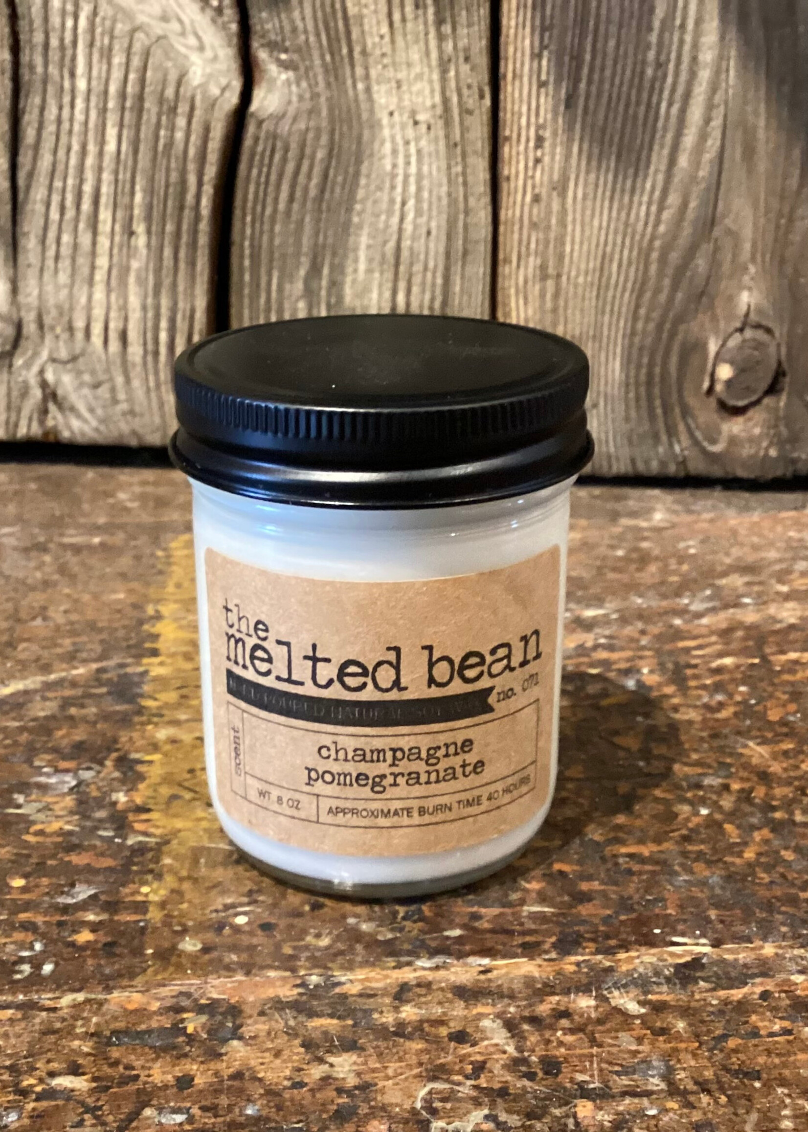 8oz Candle Champagne-Pomegranate