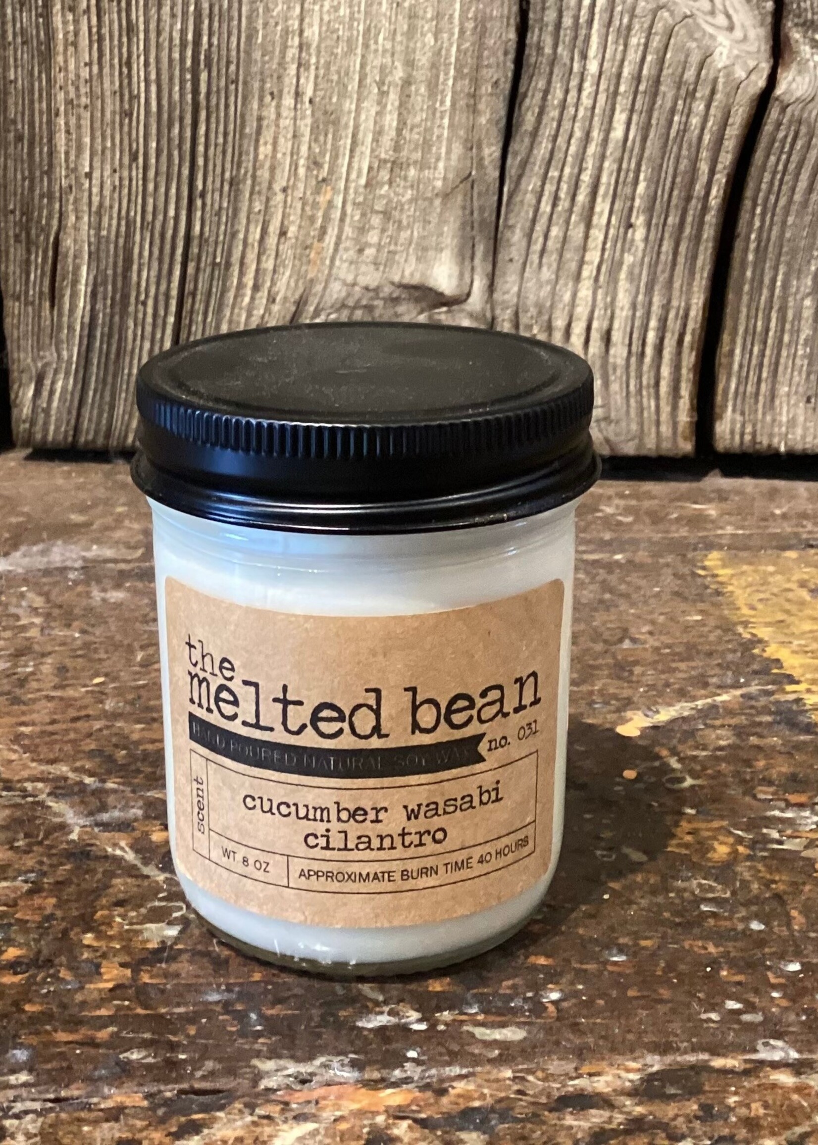 8oz Candle Cucumber Wasabi Cilantro