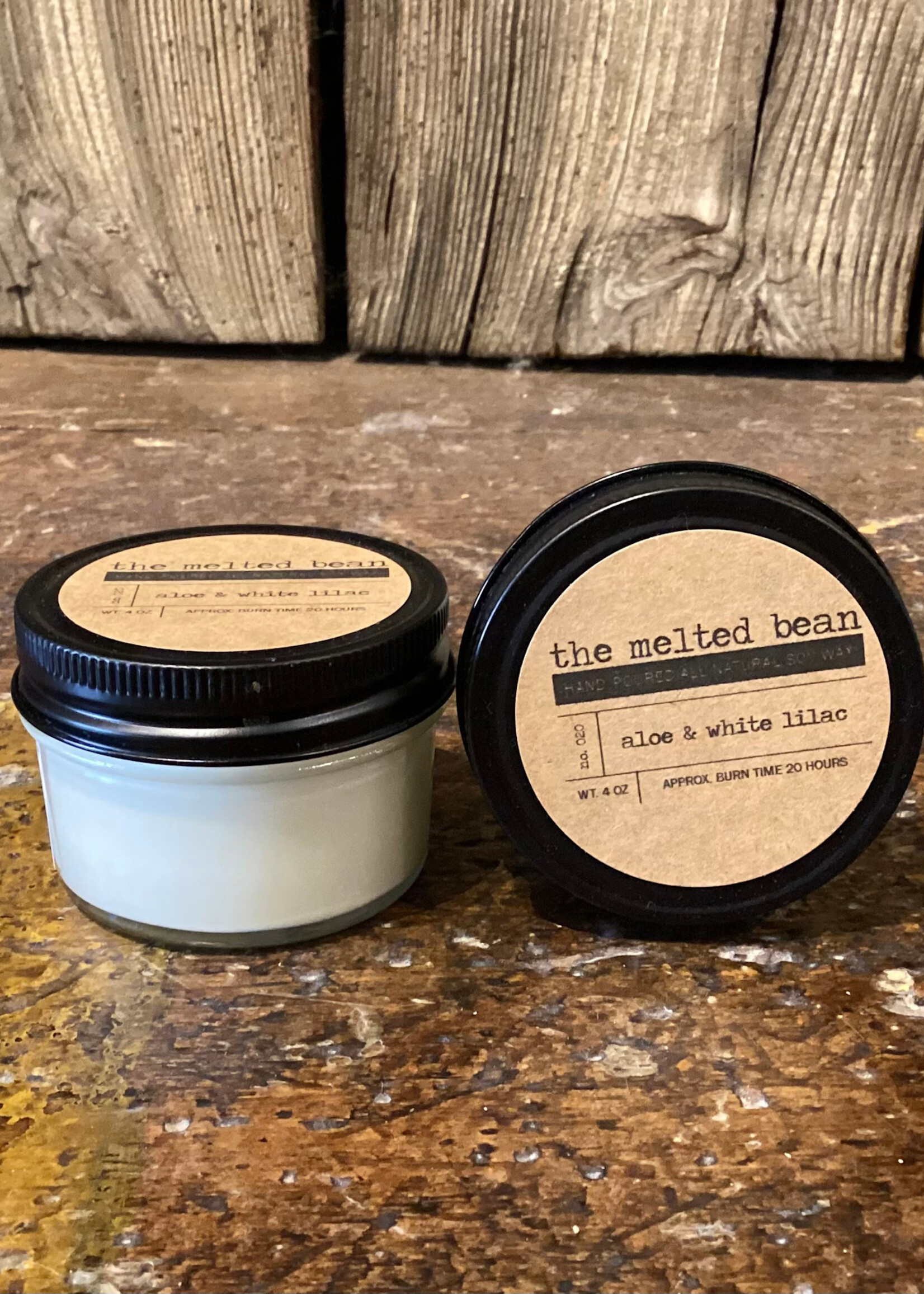 4oz Candle Aloe & White Lilac