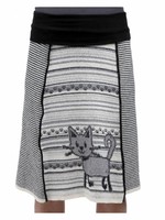 Green 3 Apparel Kitty 4-Panel Skirt