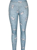 Green 3 Apparel Kitty & Floral Reversible Leggings