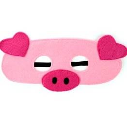 Pig Felt Mask