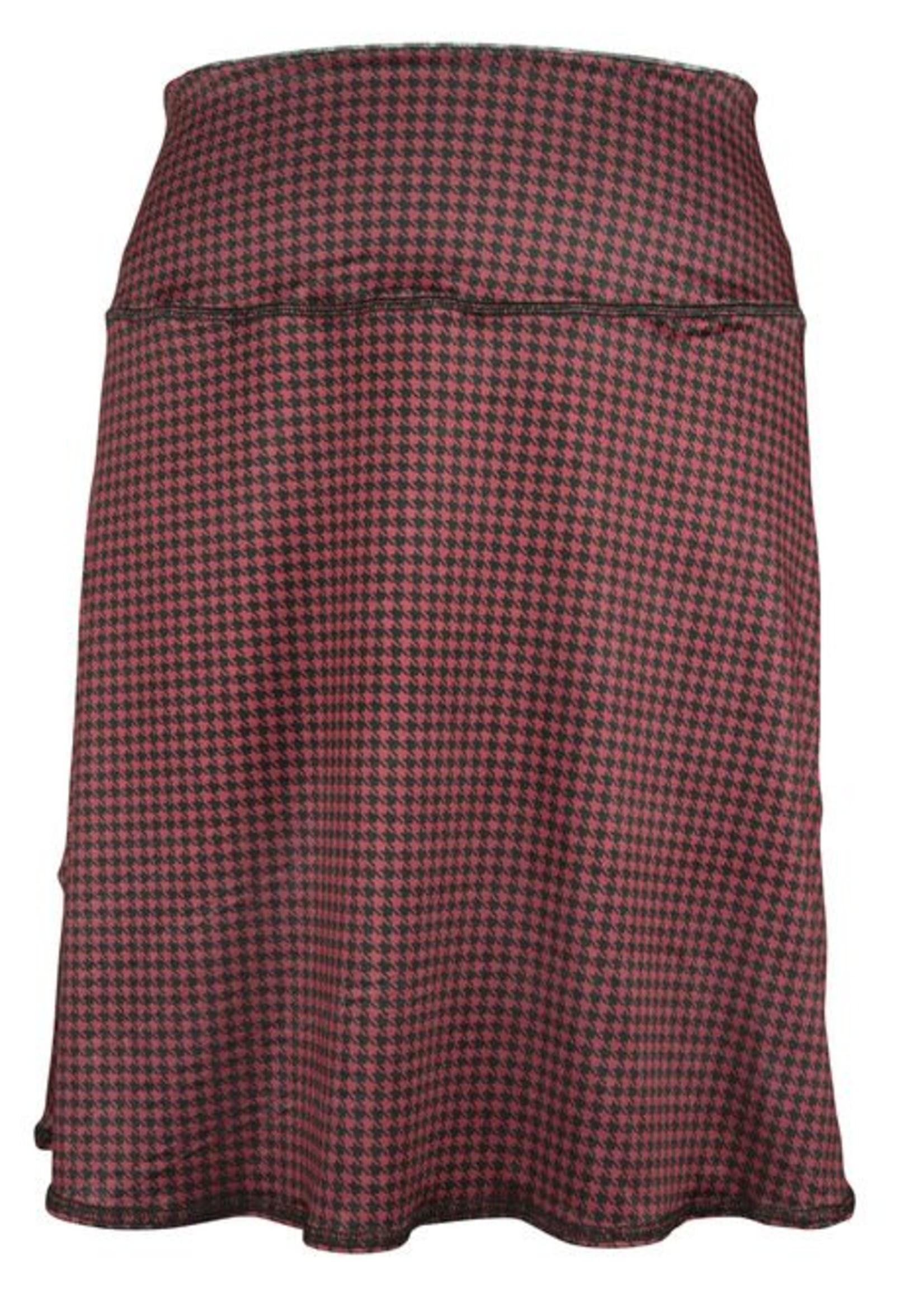 Green 3 Apparel Cat & Houndstooth Reversible Sport Skirt