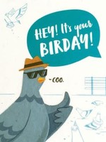 Good Paper Pigeon Birthday