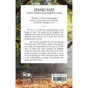 Dr. Henry Morris III Stand Fast - eBook