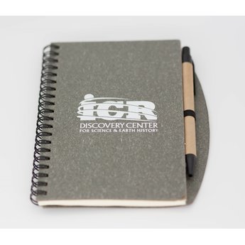 ICR Spiral Notebook with Pen - Gray