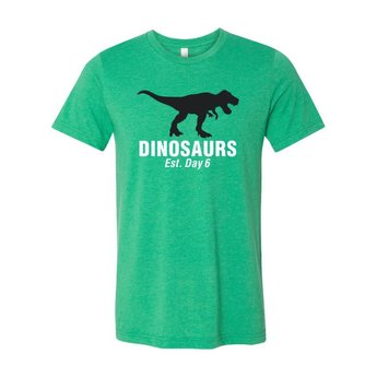 Dinosaurs 6th Day T-Shirt