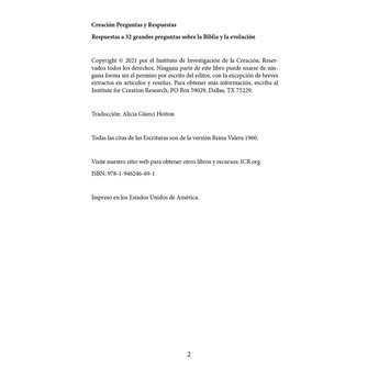 Creación Preguntas Y Respuestas (Spanish)