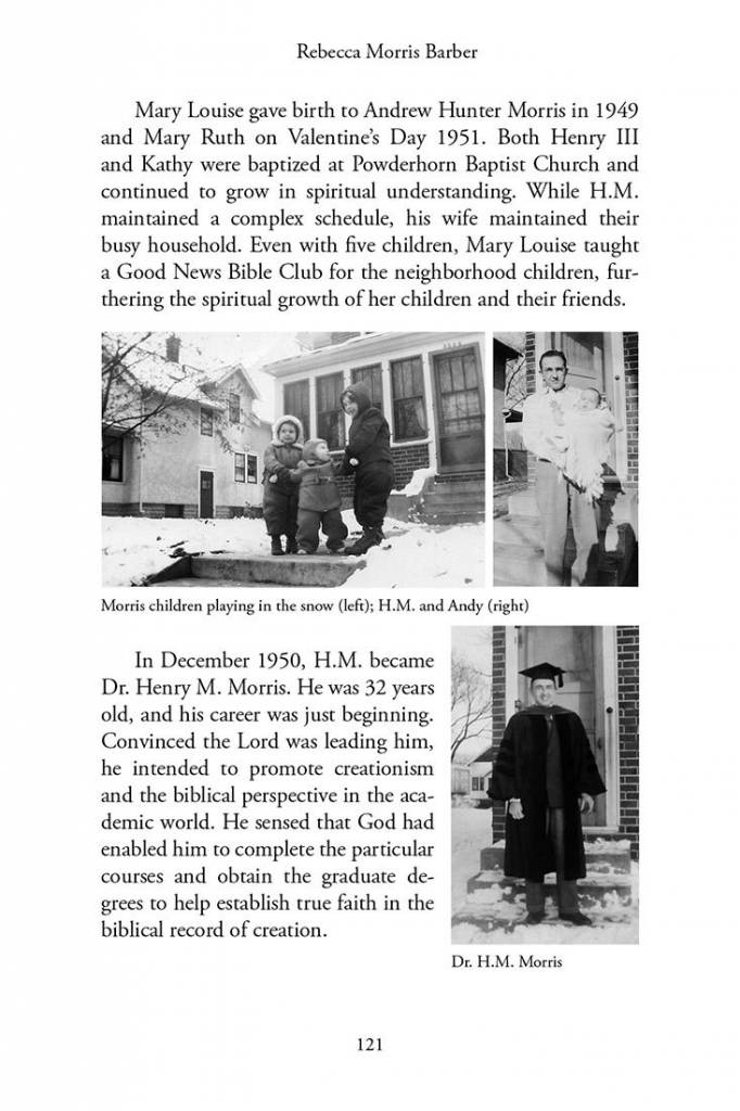 Henry M. Morris Father of Modern Creationism Institute for Creation