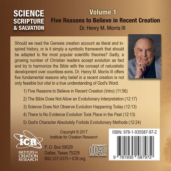 Dr. Henry Morris III Science, Scripture, & Salvation Vol 1