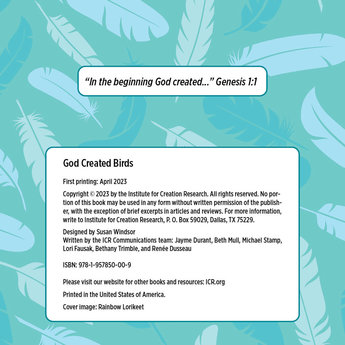 God Created Birds