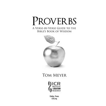 Mr. Tom Meyer Proverbs: A Verse-by- Verse Guide to the Bible's Book of Wisdom