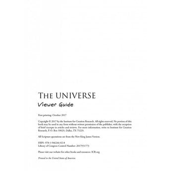 The Universe: A Journey Through God's Grand Design Viewer Guide