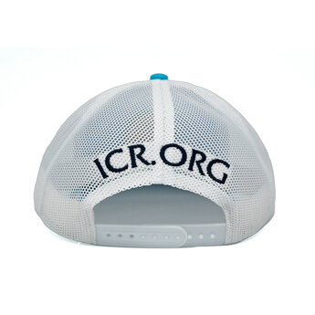for size Hat - Research Creation Institute One Blue White
