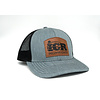 ICR Custom Hat Grey Black One size