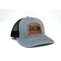 ICR Custom Hat Grey Black One size