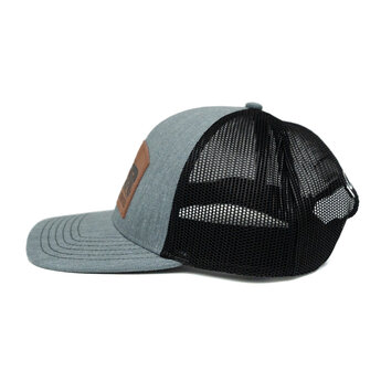 ICR Custom Hat Grey Black One size