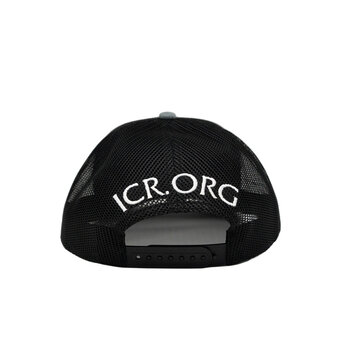 ICR Custom Hat Grey Black One size