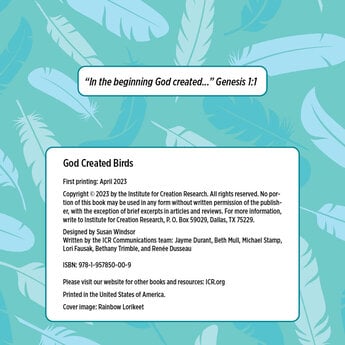 God Created Birds - eBook
