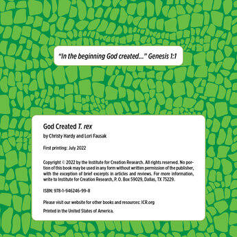 God Created T. Rex - eBook